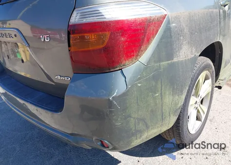 2008 Toyota Highlander Sport из США, поврежденный, VIN JTEES43A882026949